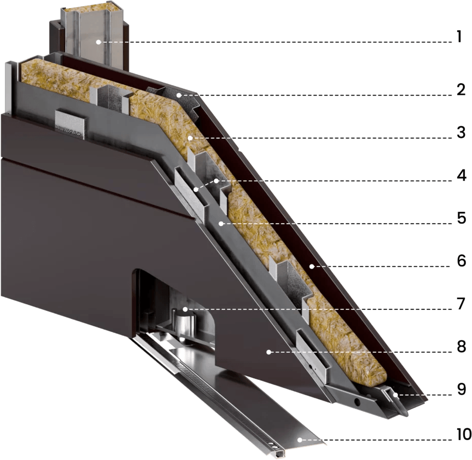 Ten points of built-in protection scheme
